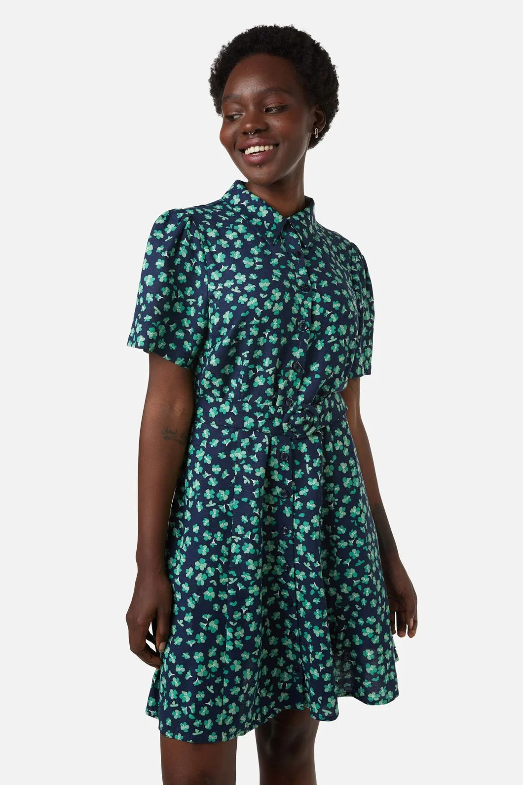 Image of Mille Fleur Shirt Dress