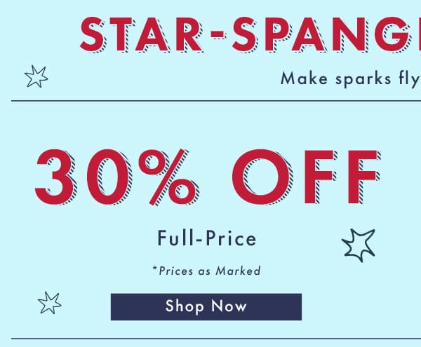 Star-Spangled Savings | Shop Now