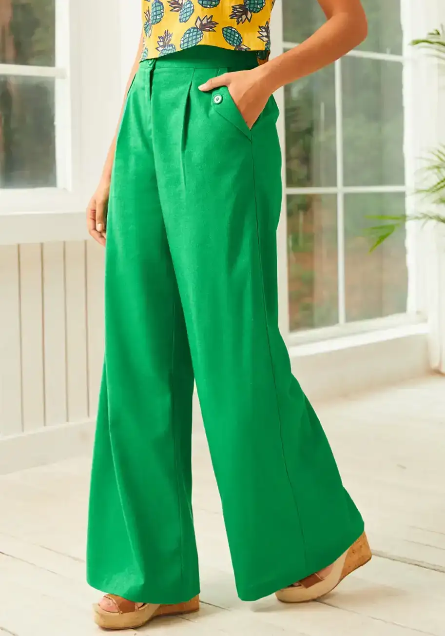 Image of Lazy Afternoon Wide Leg Pants