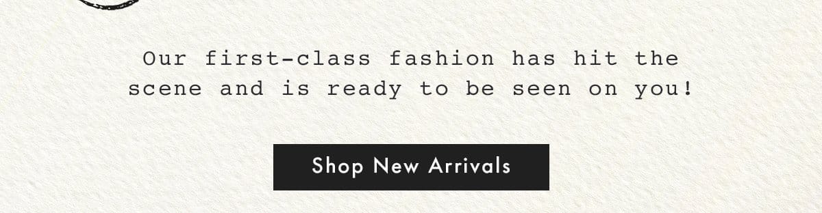 Shop New Arrivals