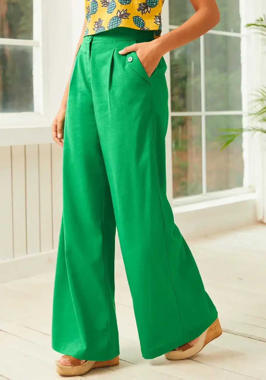 Image of Lazy Afternoon Wide Leg Pants