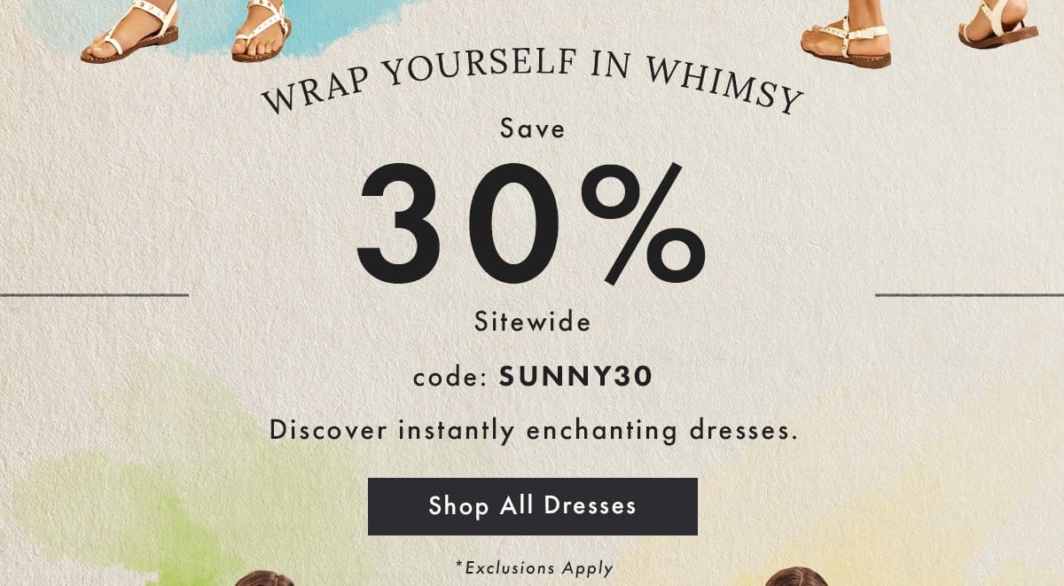 30% Off Sitewide | Shop All Dresses