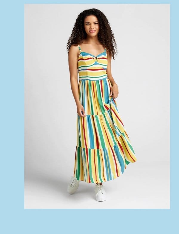 Sunshine And Lollipops Maxi Dress