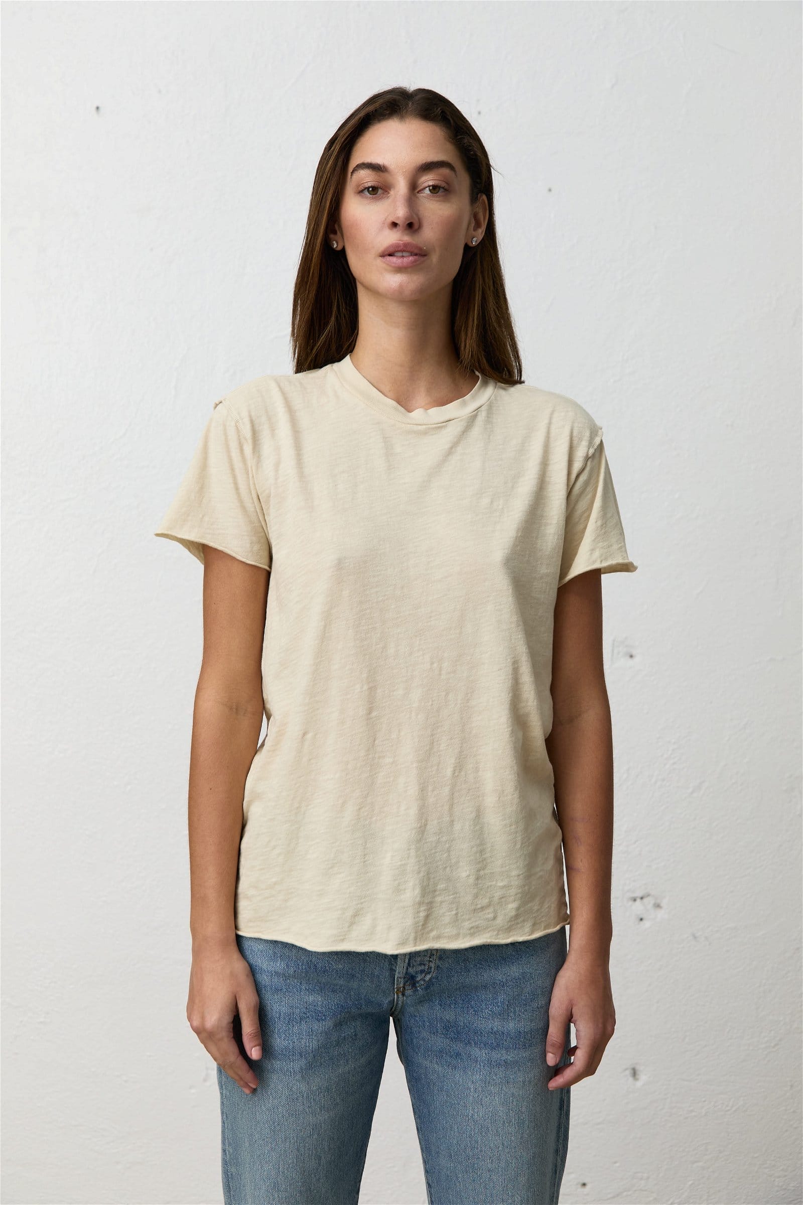 Image of MOORE TEE / NATURALE