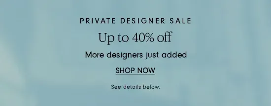 Up to 40% off