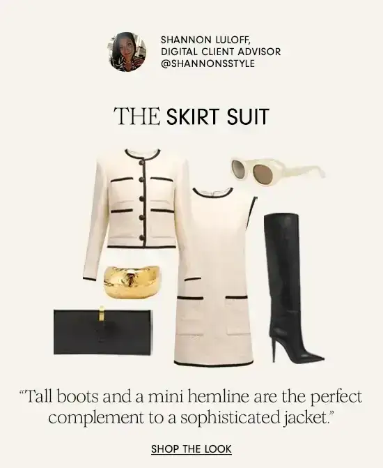 Shop The Look: The Skirt Suit