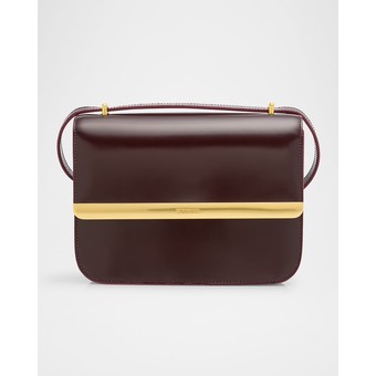 Remy Flap Leather Crossbody Bag