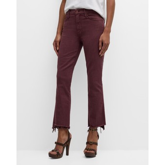 The Insider Crop Step Fray Jeans