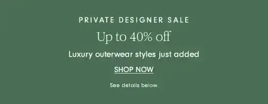 Up to 40% off