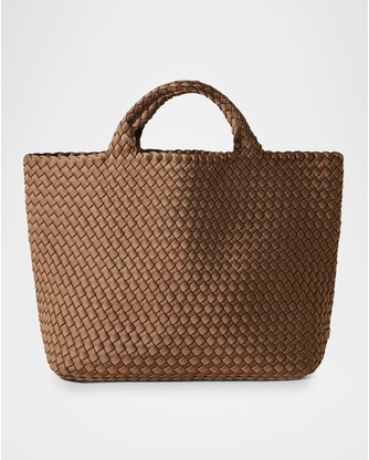 St. Barths Medium Woven Tote Bag