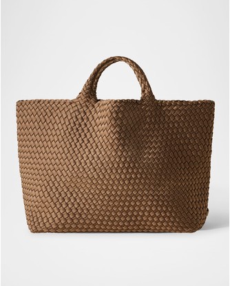 St. Barths Large Woven Tote Bag