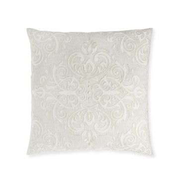 Roma Embroidered Pillow 22"