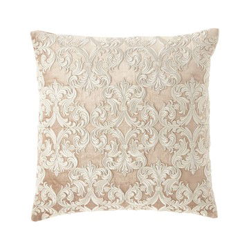 Velvet Embroidered Decorative Pillow