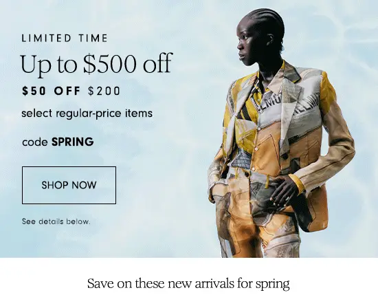 Up to \\$500 off