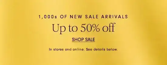 Up to 50% off - Shop Now