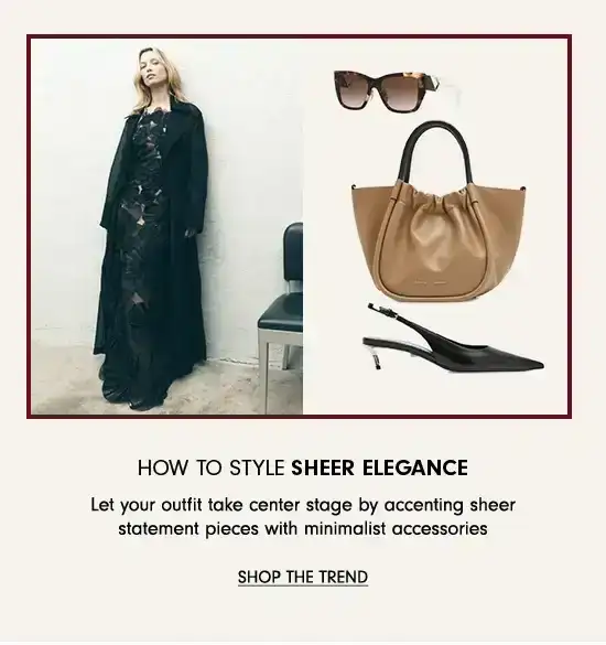 Shop the Trend: Sheer Elegance