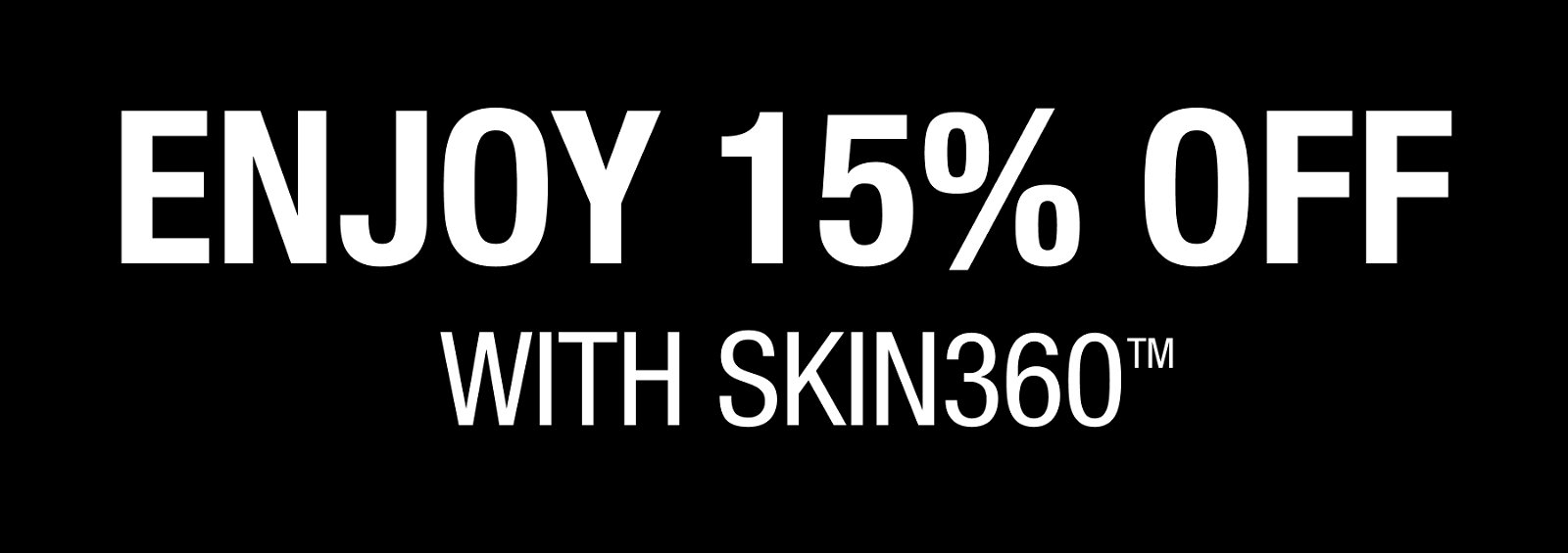Enjoy 15 Percent Off With Skin360