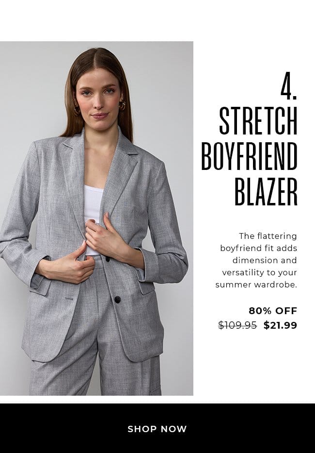 The Stretch Boyfriend Blazer