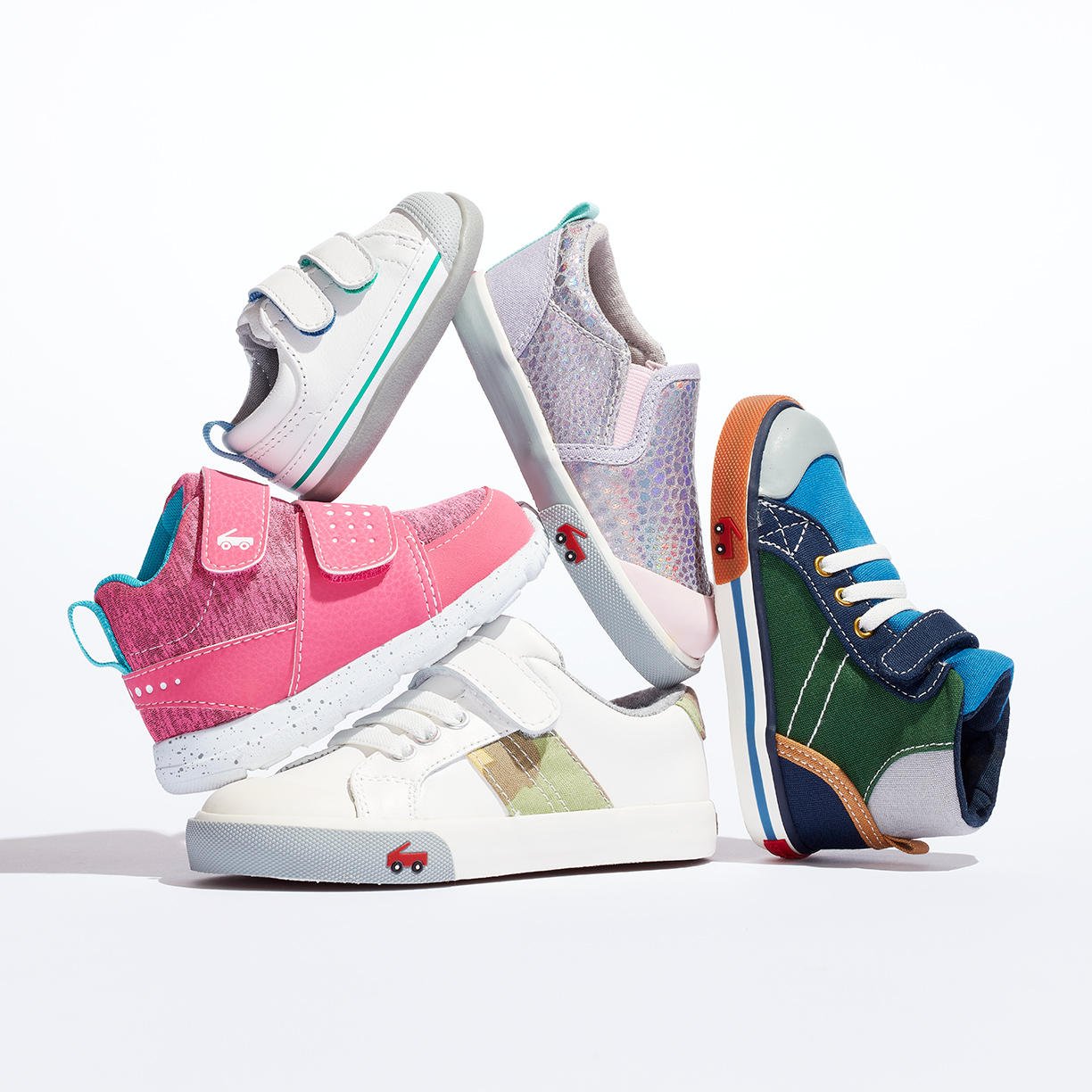 Kids' Casual Sneakers Feat. See Kai Run