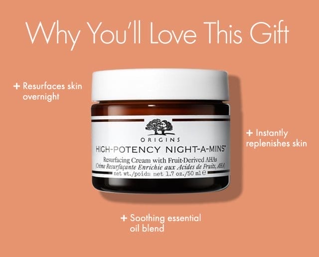 Why You'll Love This Gift | + Resurface skin overnight | + Instantly replenishes skin | + Soothing essential oil blend