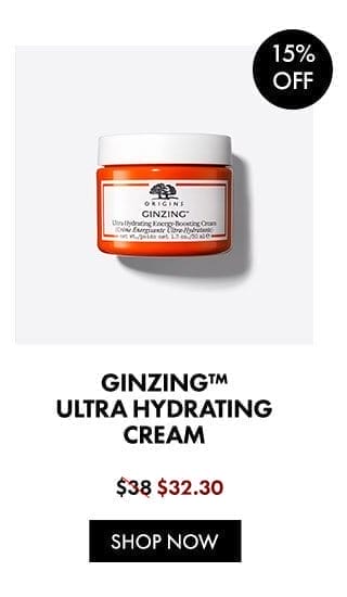 GINZING™ ULTRA HYDRATING CREAM | Was \\$38 | Now \\$32.30 | 15% OFF | SHOP NOW