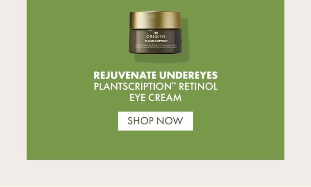 REJUVENATE UNDEREYES PLANTSCRIPTION™ RETINOL EYE CREAM | SHOP NOW