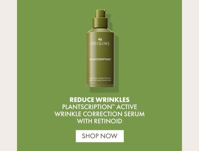 REDUCE WRINKLES | PLANTSCRIPTION™ ACTIVE WRINKLE CORRECTION SERUM WITH RETINOID | SHOP NOW