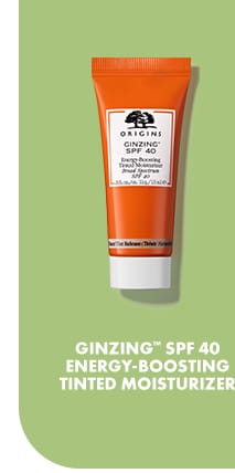 GINZING™ SPF 40 ENERGY-BOOSTING TINTED MOISTURIZER