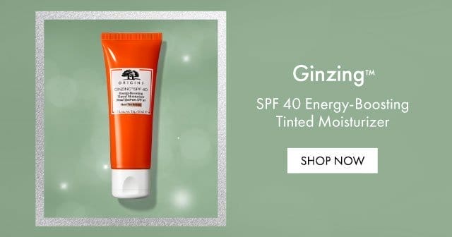 Ginzing™ | SPF 40 Energy-Boosting Tinted Moisturizer | Shop now