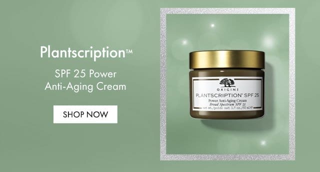 Plantscription™ | SPF 25 Power Anti-Aging Cream | Shop now