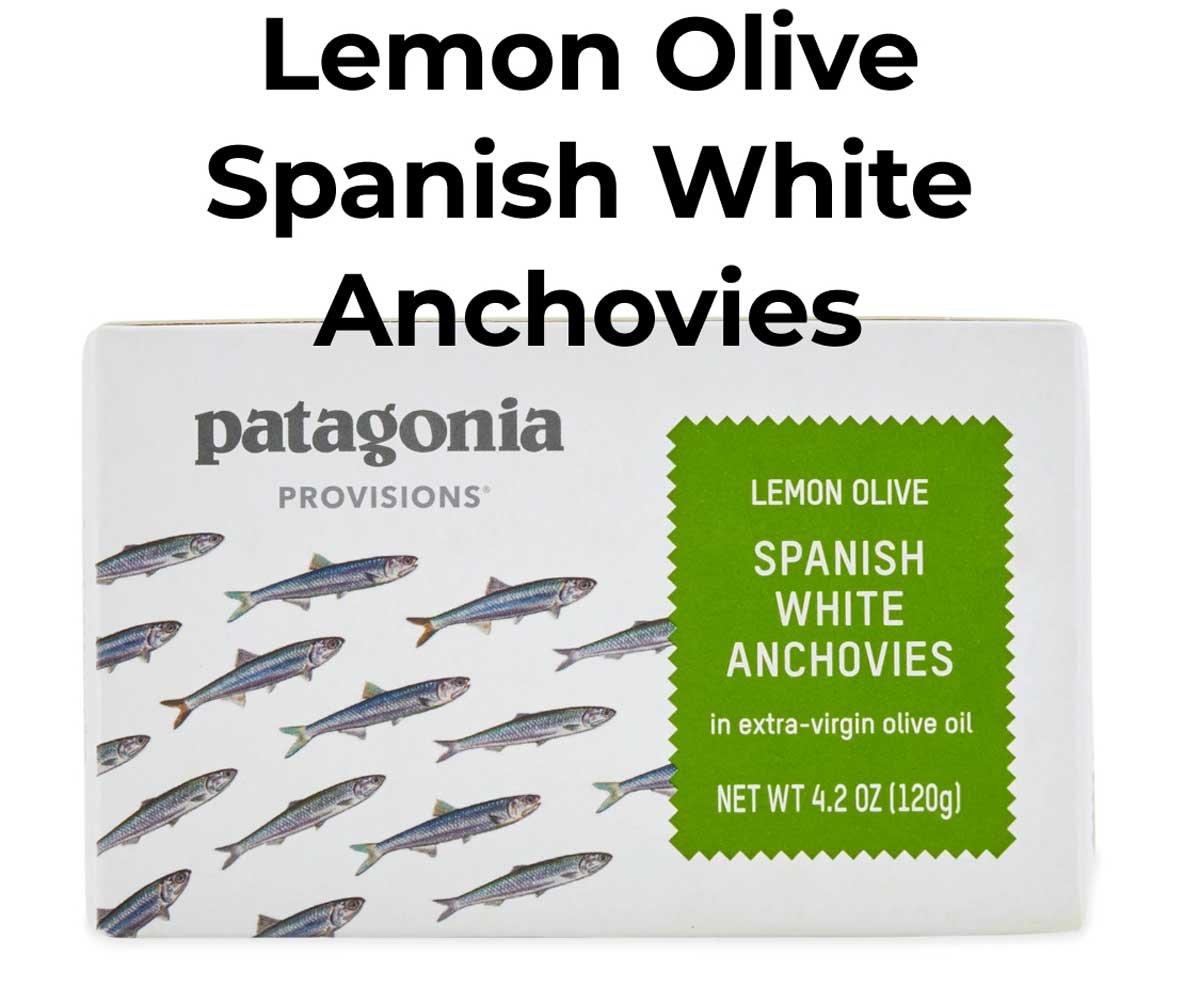  Lemon Olive Spanish White Anchovies. 