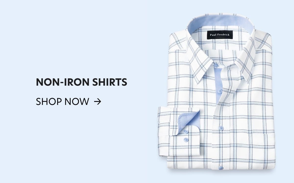 non iron shirts