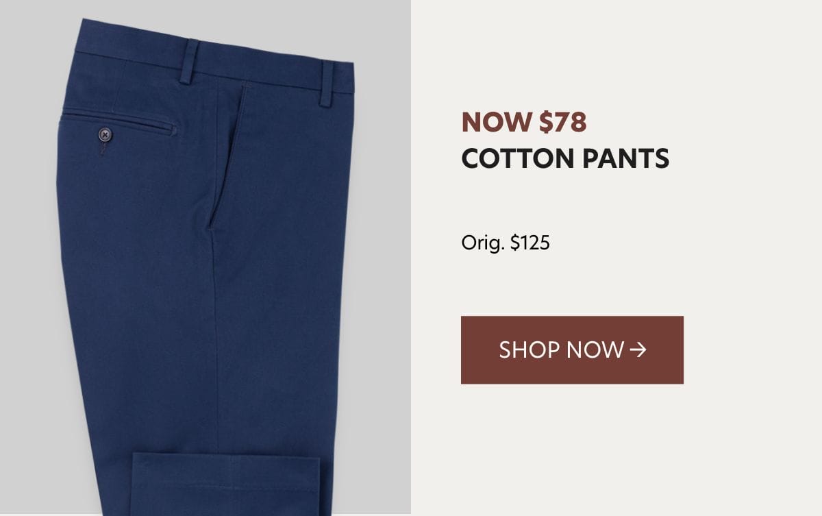 cotton pants