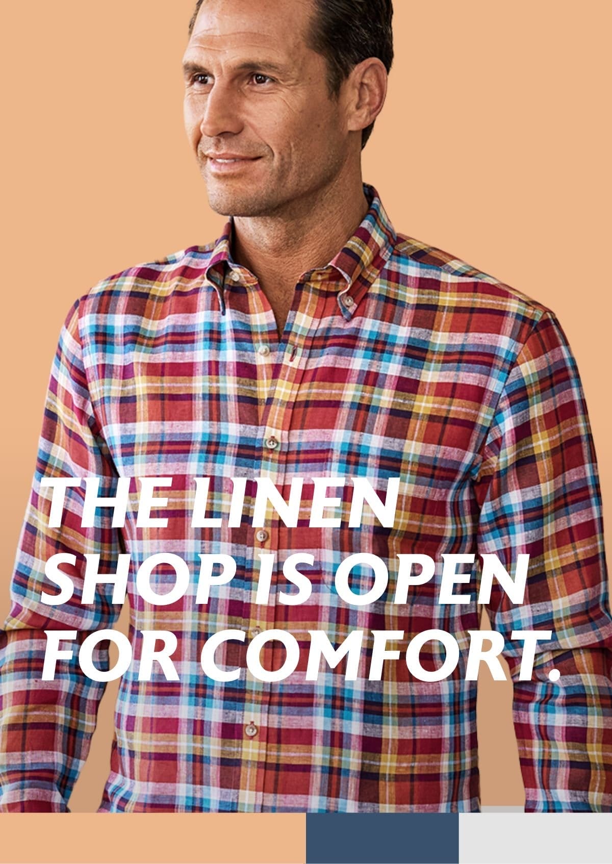 linen shop is open