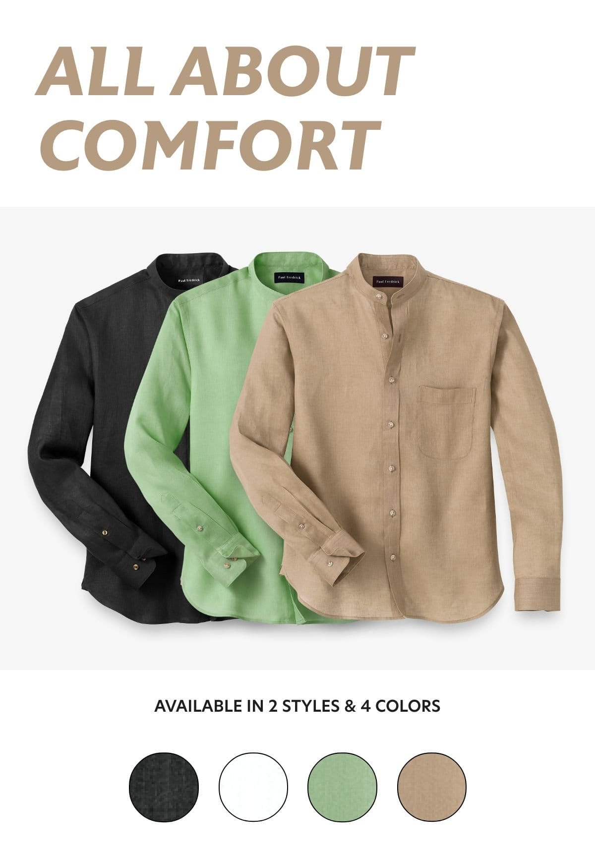 all about comfort