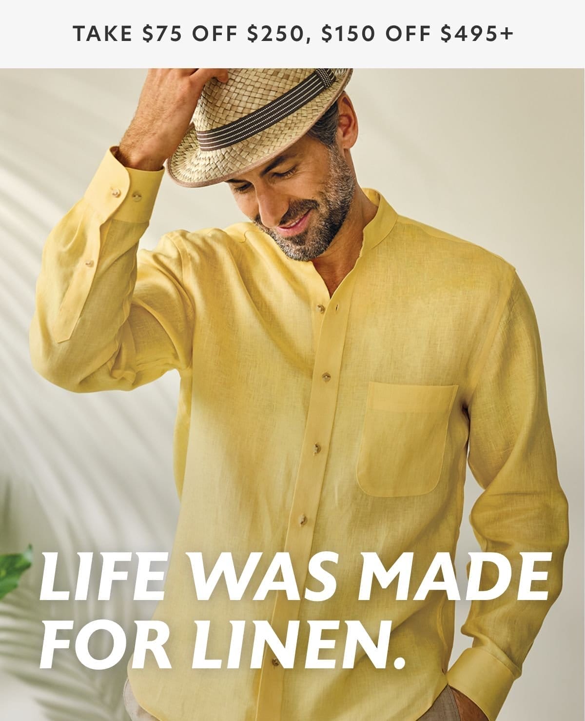 life was made for linen