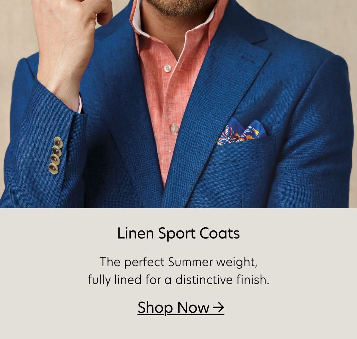 linen sport coats