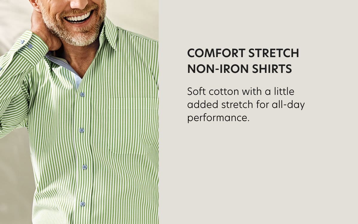 comfort stretch shirts