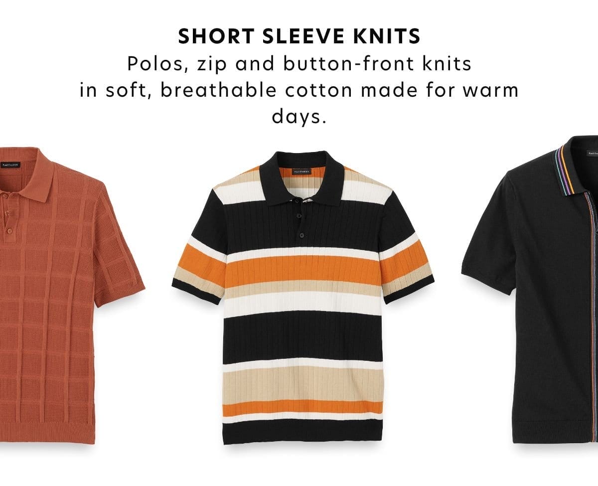 short sleeve knits