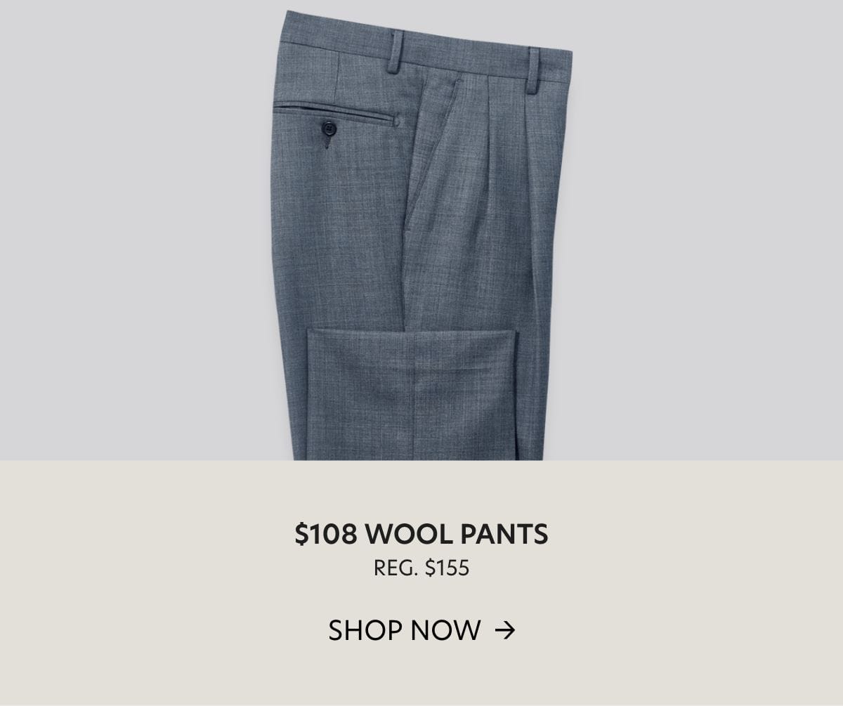 wool pants