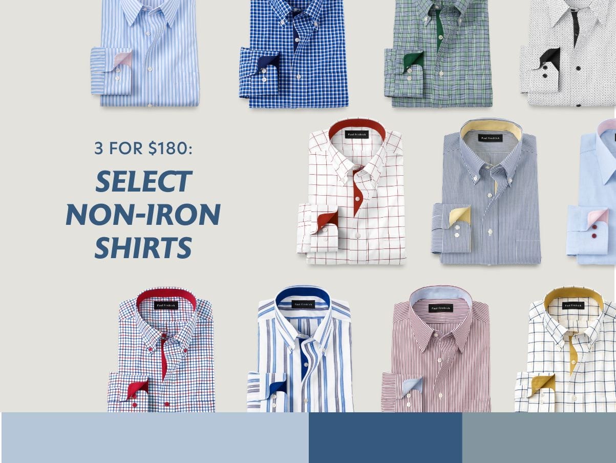 3 for 150 essential shirts