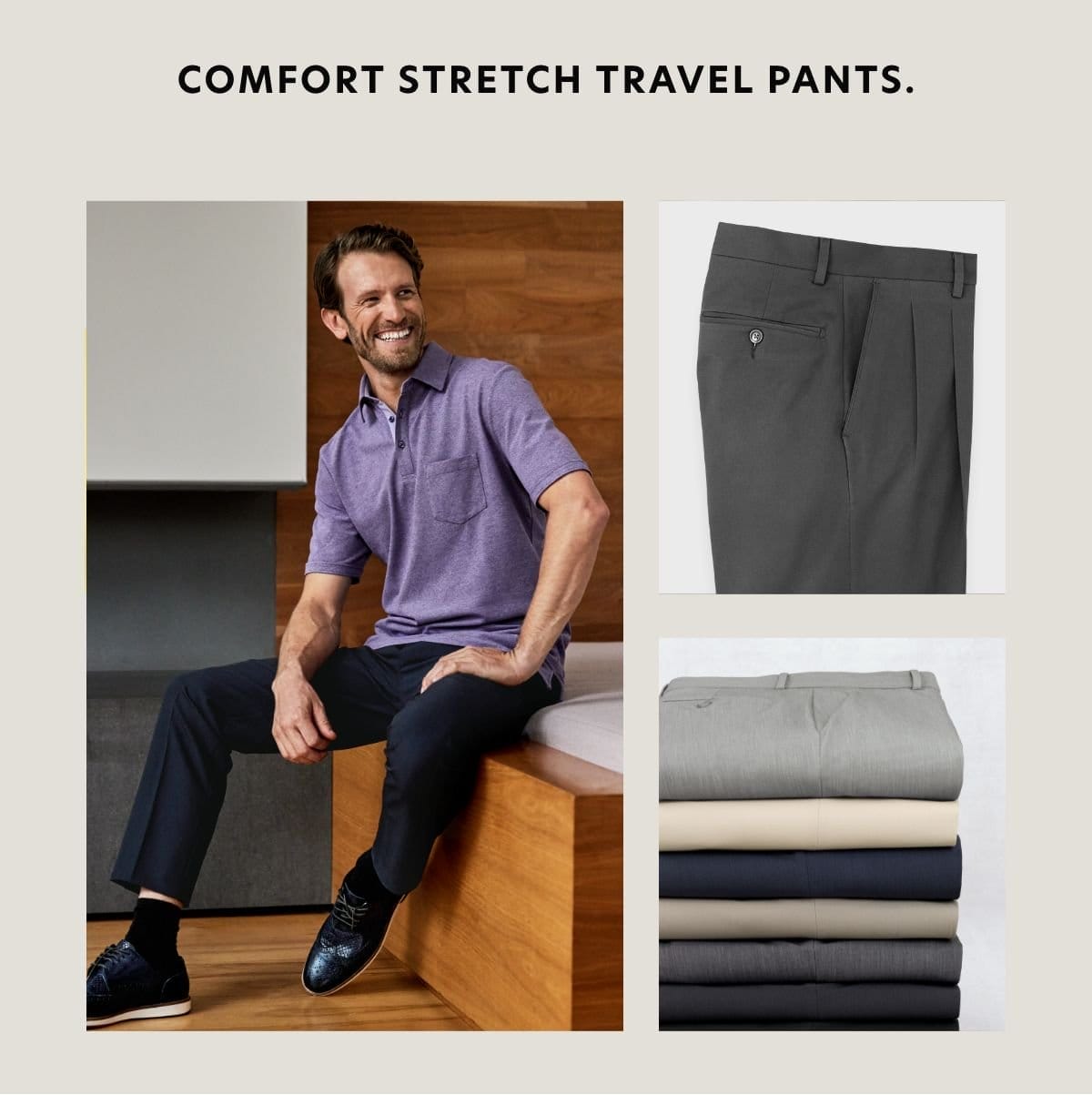 Comfort Stretch Travel Pants