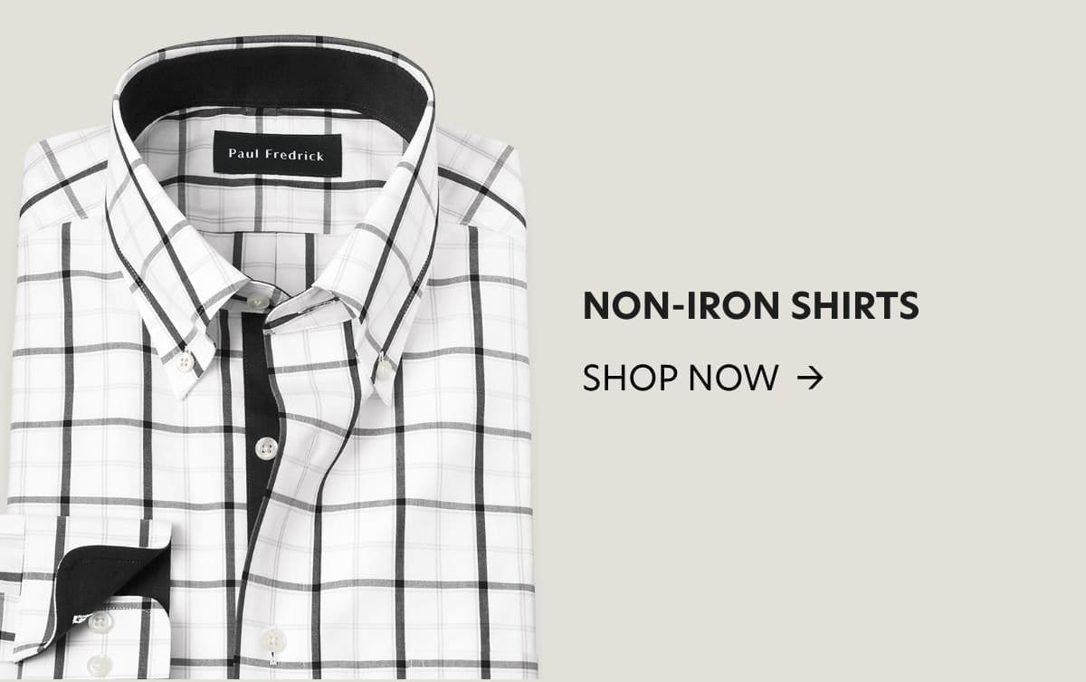 non iron shirts