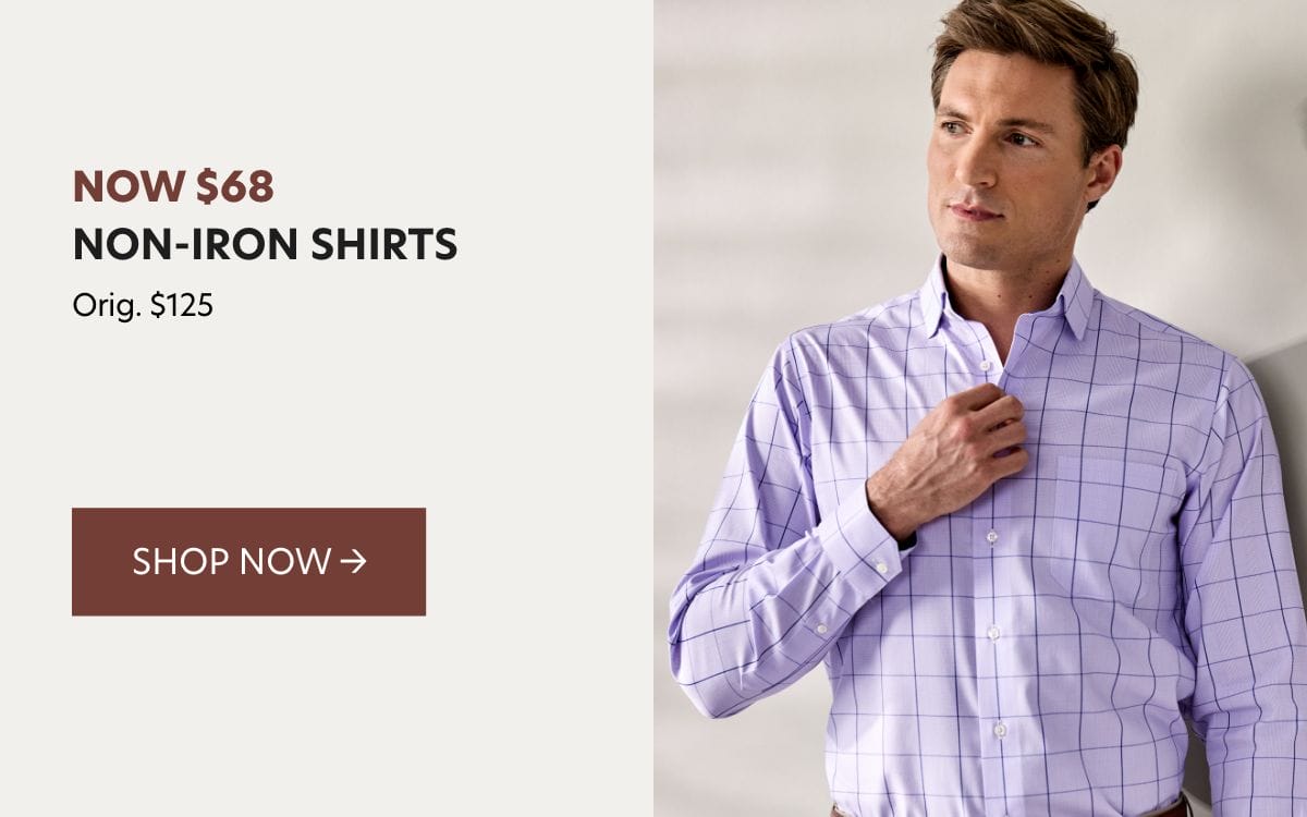 non iron shirts