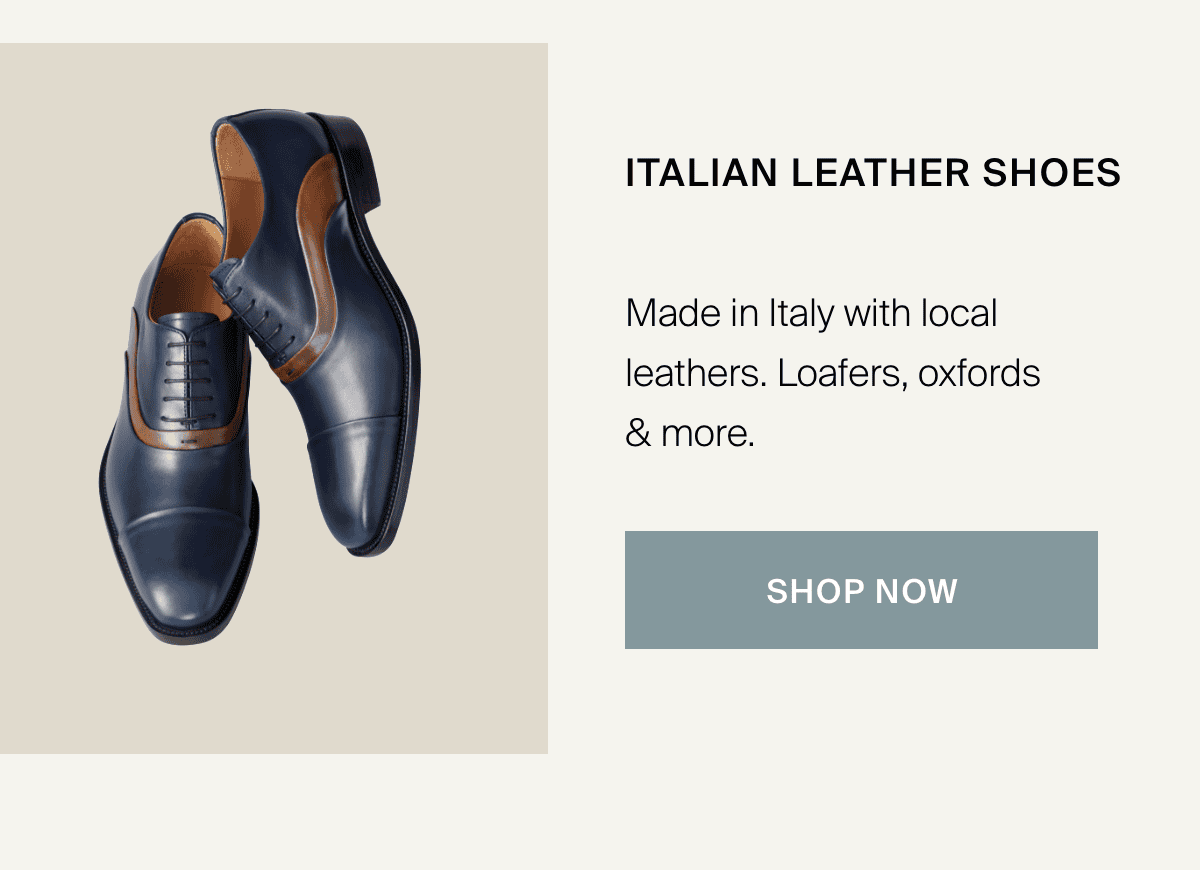 italian leather shoes