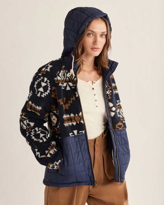 WOMEN'S TANSY FLEECE HOODED JACKET