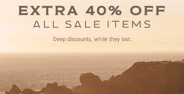 Extra 40% Off All Sale Items