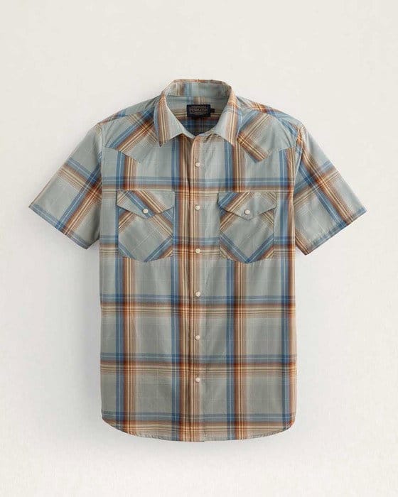 MEN'S SHORT-SLEEVE BISHOP COTTON SHIRT