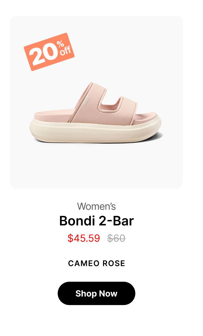 Bondi 2-Bar, Cameo Rose