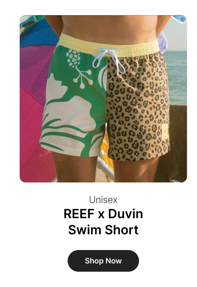 Reef x Duvin Swim Short